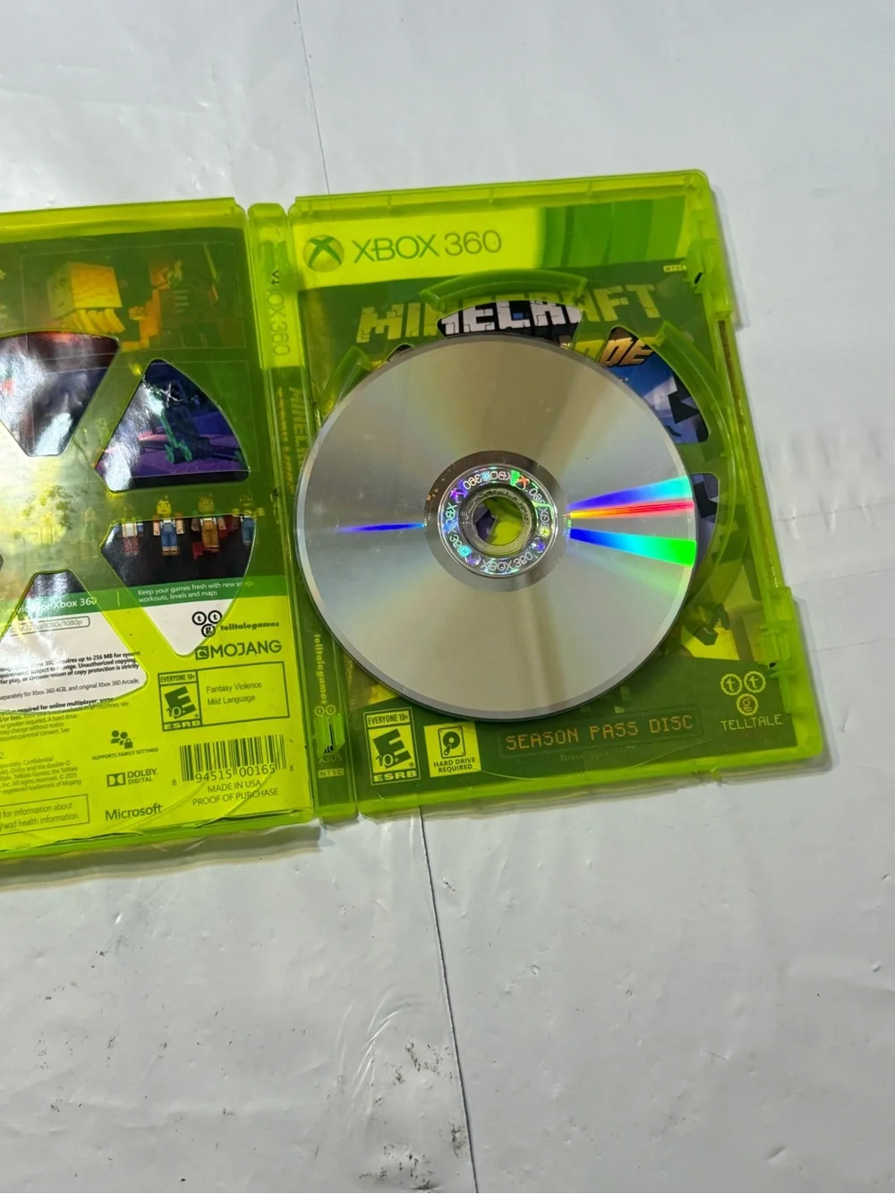 Xbox 360 Minecraft Story Mode
